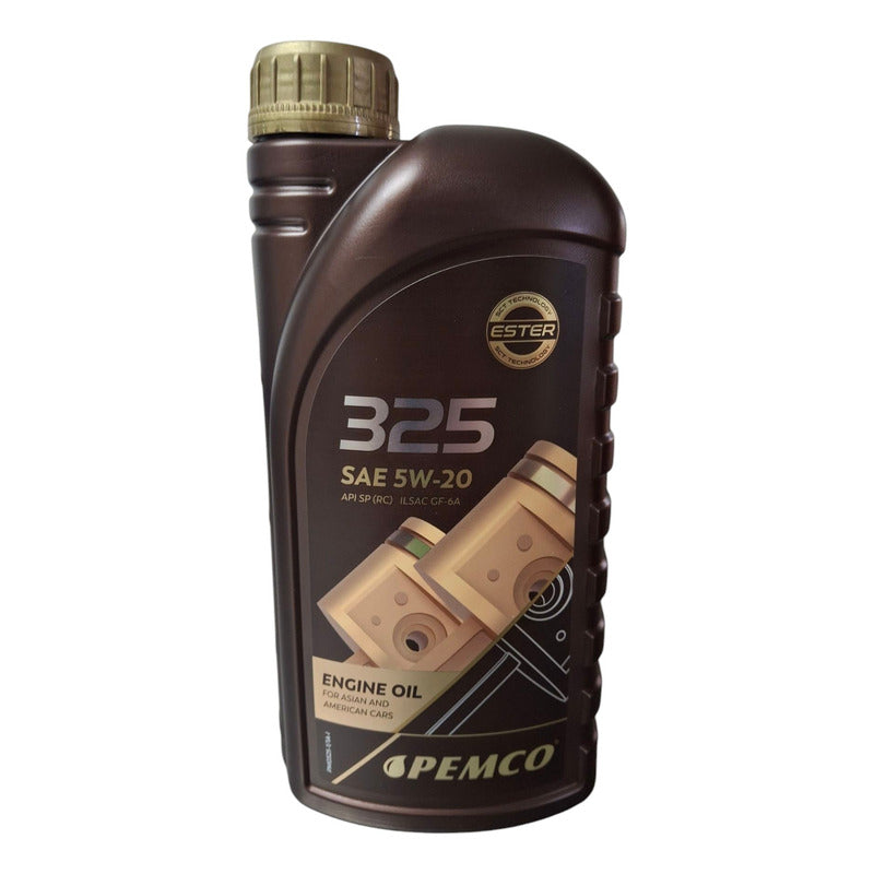 Aceite De Motor 5w20 Full Sintético Pemco Alemán 1 Litro