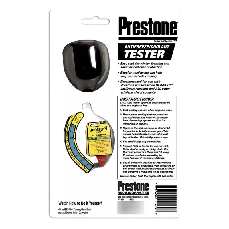 Tester Refrigerante Coolant Antifreezer No Aplica