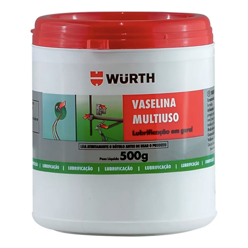 Vaselina Lubricante Multiuso Wurth 500gr Blanco
