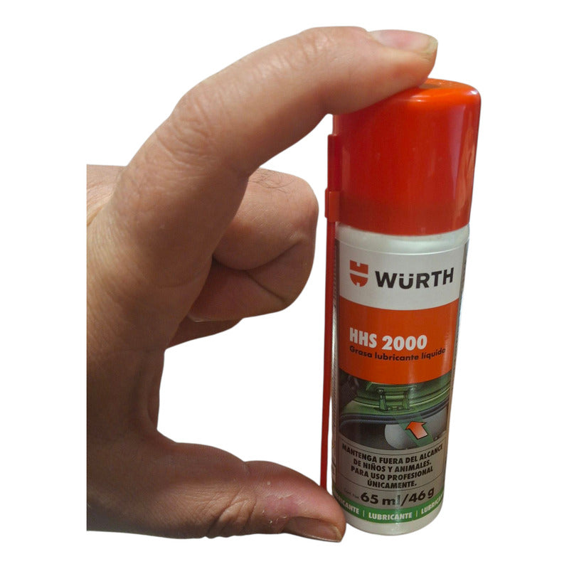 Liquido Tipo Grasa Rodamientos Y Cadenas 65 Ml Wurth Spray