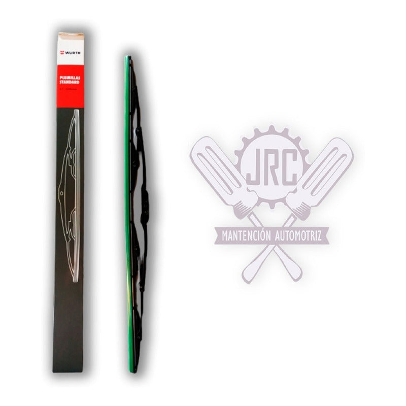 Plumilla Limpia Parabrisas Marca Wurth 21 Pulgadas Negro