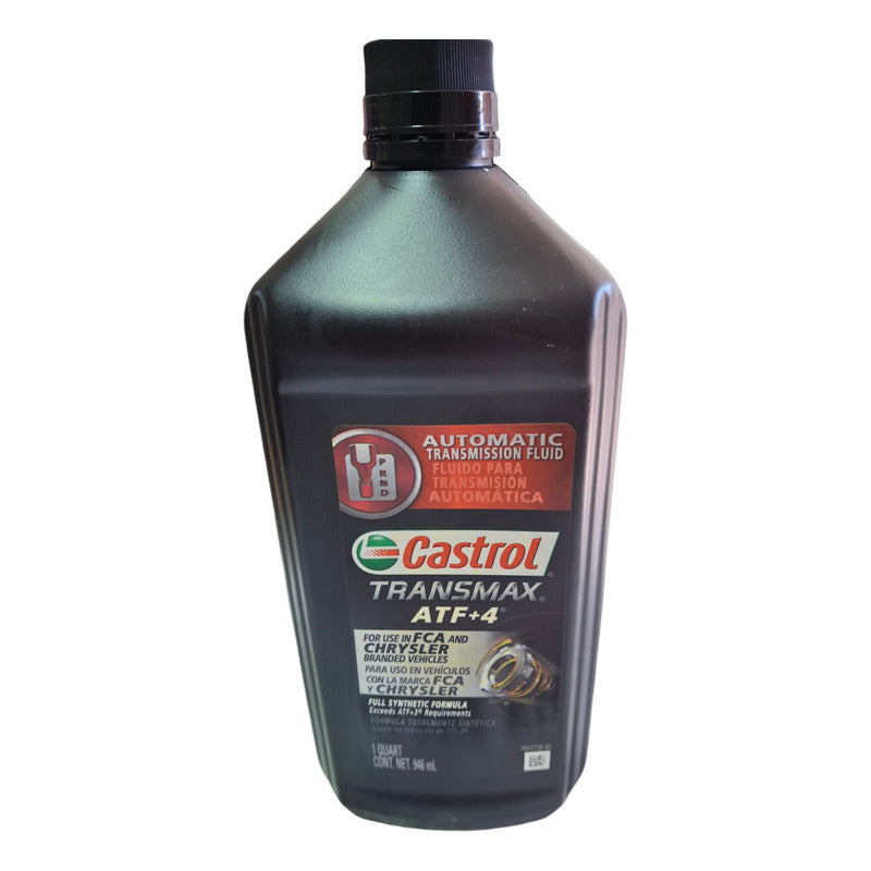 Aceite Transmisión Automática Atf+4 Castrol 946 Ml