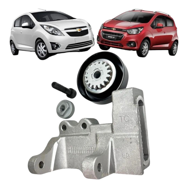 Base O Soporte Tensor Correa Alternador Chevrolet Spark 1.2