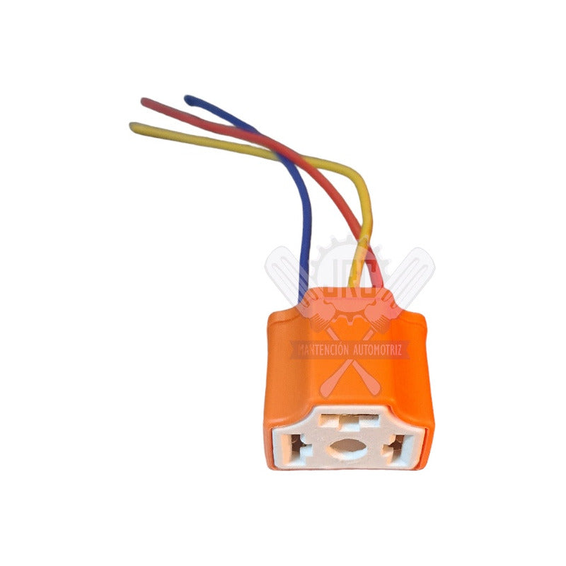 Enchufe Conector Faro Sellado H4 De Porcelana
