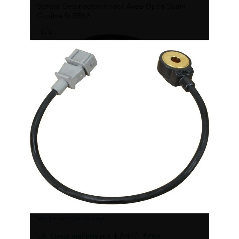 Sensor Detonacion Knock Original Chevrolet Leer Descripcion