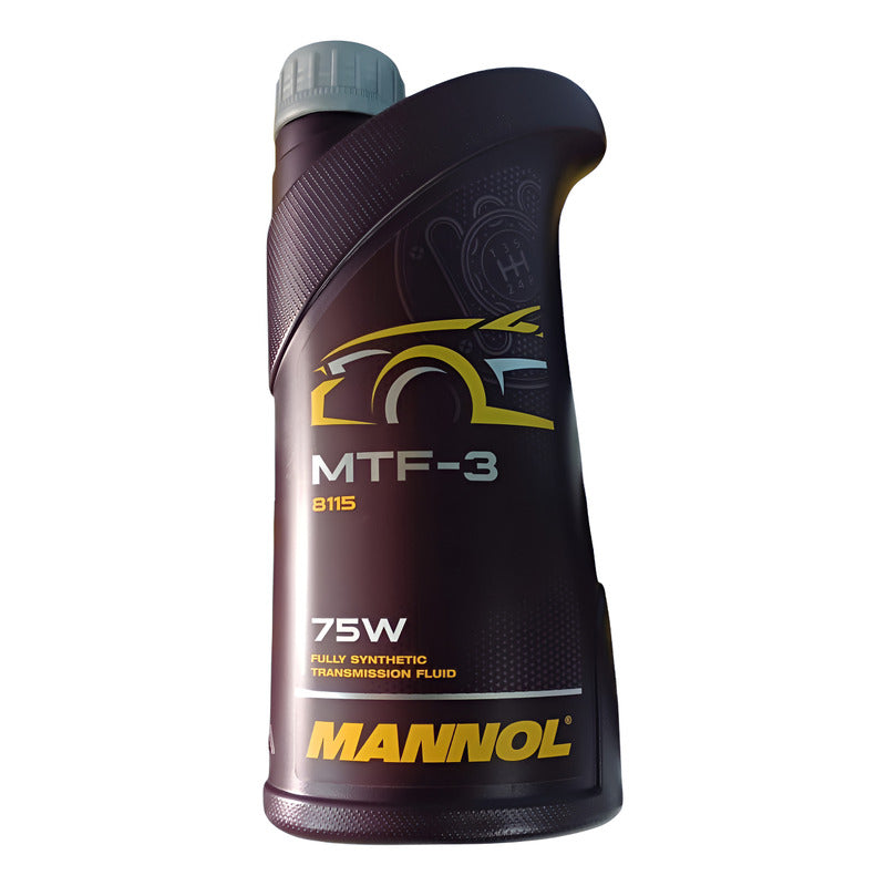 Aceite Transmisión 75w Mtf-3 Gl4 Mannol Sintético 1 Litro