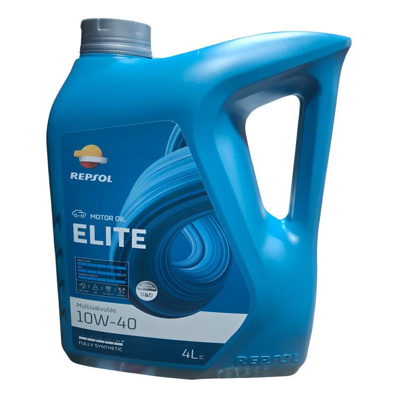 Aceite 10w40 Full Sintético Repsol 4 Litros Diésel Bencinero