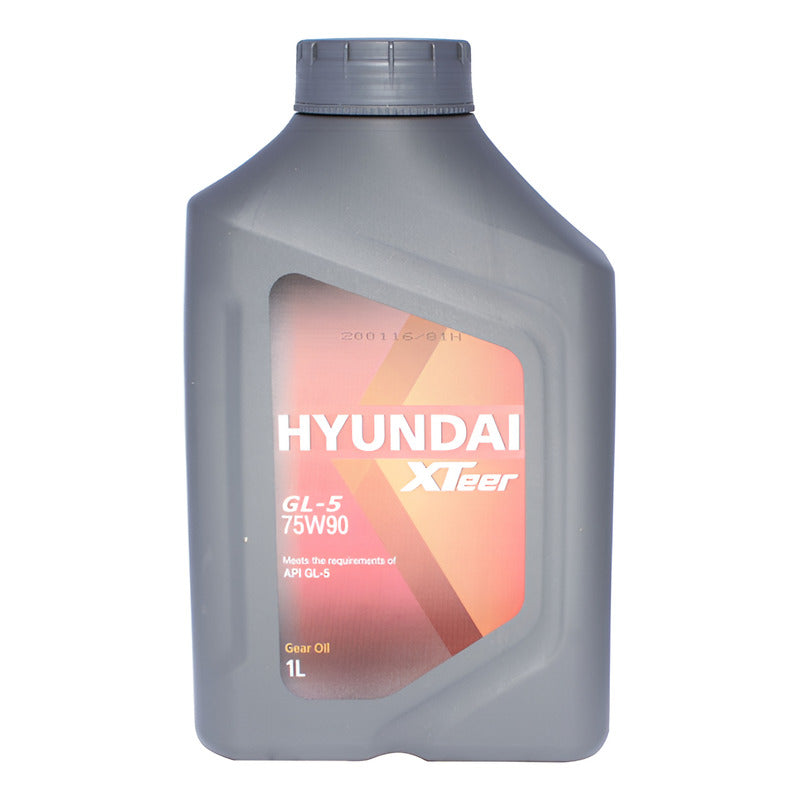 Aceite Para Transmision 75w90 Gl5 Hyundai 1lt