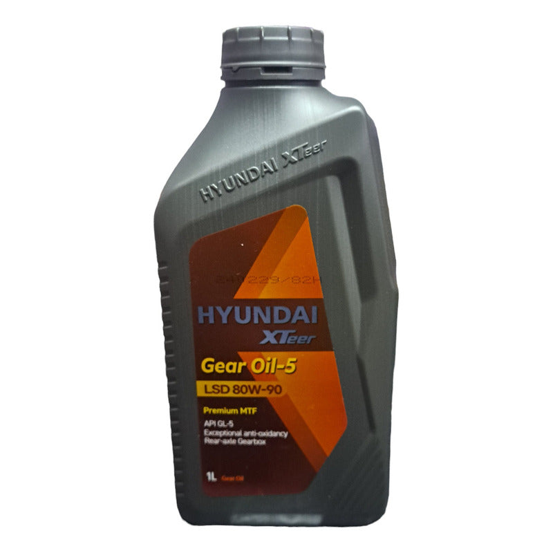 Aceite Para Transmisión 80w90 Gl5 Lsd Sintetico Hyundai 1 Lt
