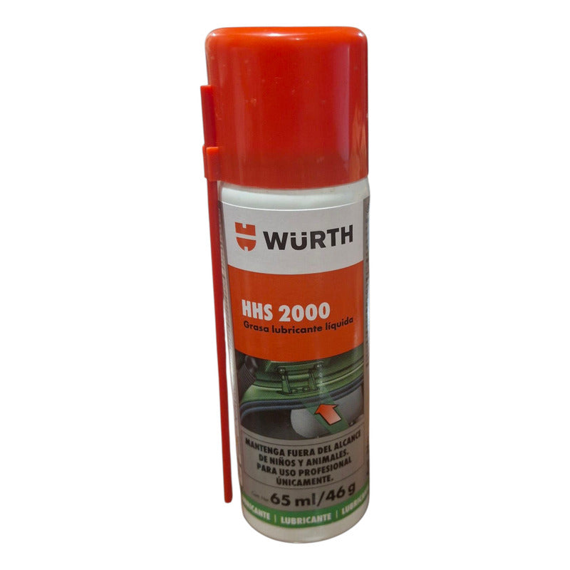 Liquido Tipo Grasa Rodamientos Y Cadenas 65 Ml Wurth Spray