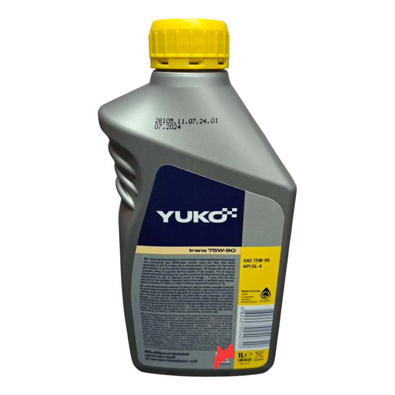 Aceite 75w90 Gl4  Caja Mecánica 1 Litro