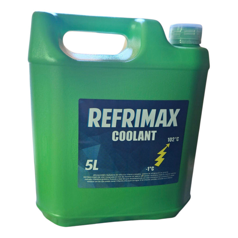 Agua Verde Coolant 5 Litros Verde