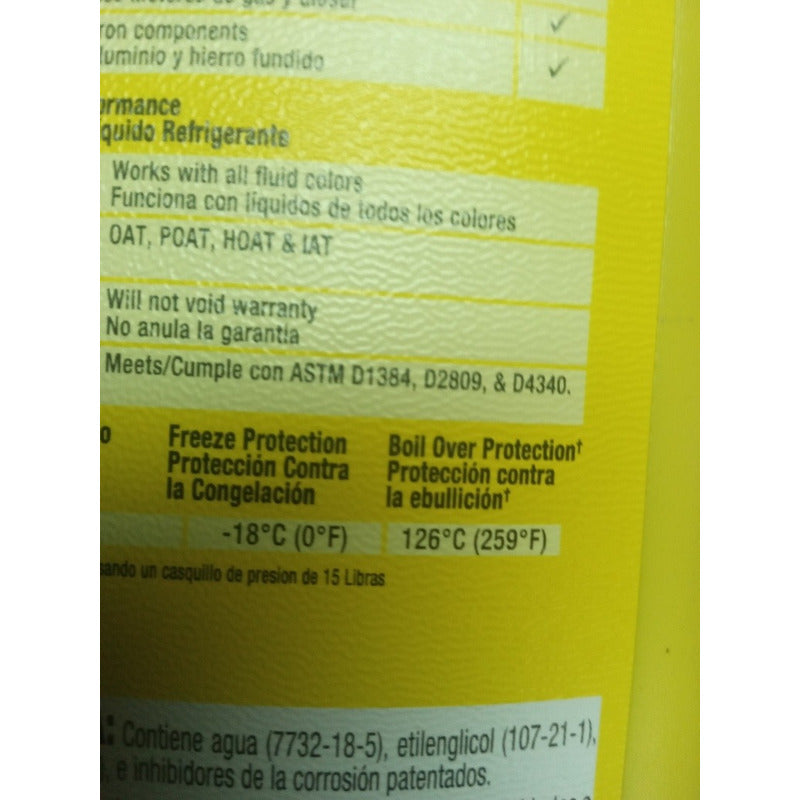 Prestone Antifreeze/ Coolant Refrigerante 33% Verde