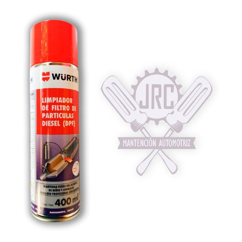 Limpiador De Filtro De Partículas Diesel Dpf Wurth 400ml