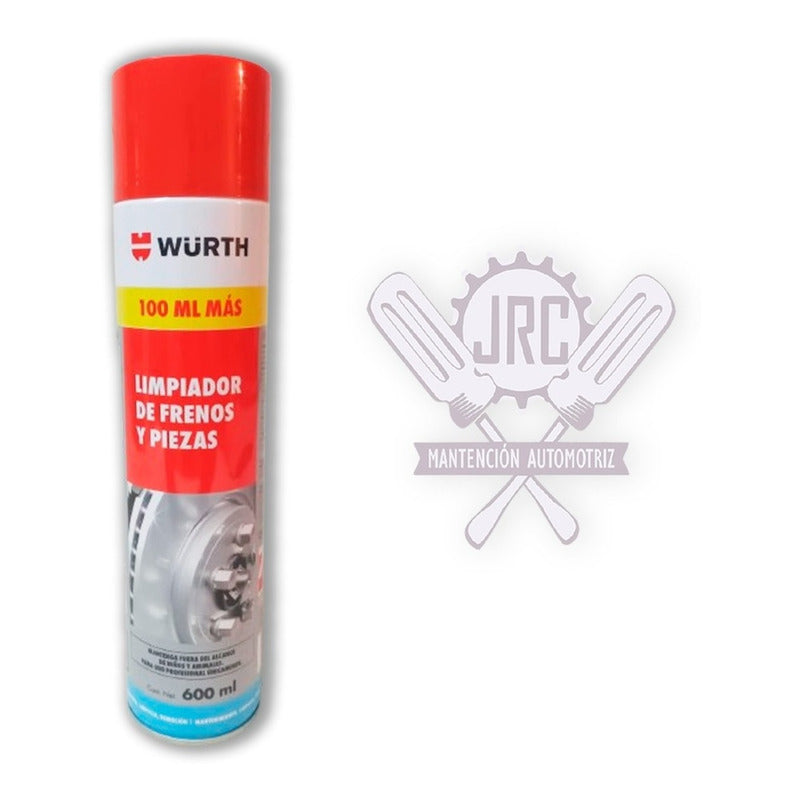 Limpiador De Frenos Y Piezas En General 500ml Wurth