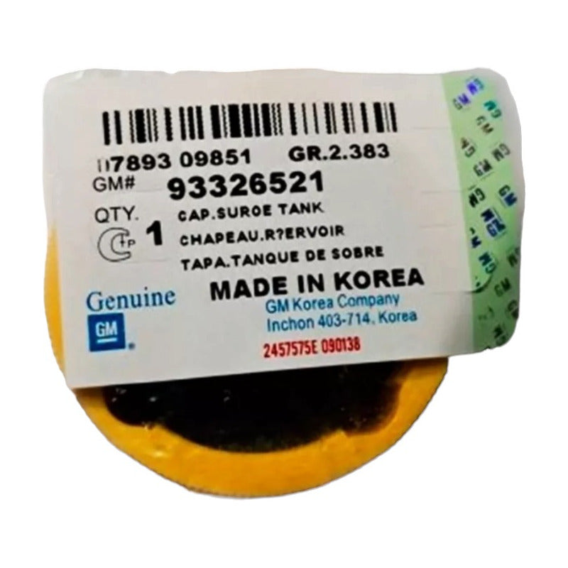 Tapa Deposito Auxiliar Original Gm Chevrolet Aveo