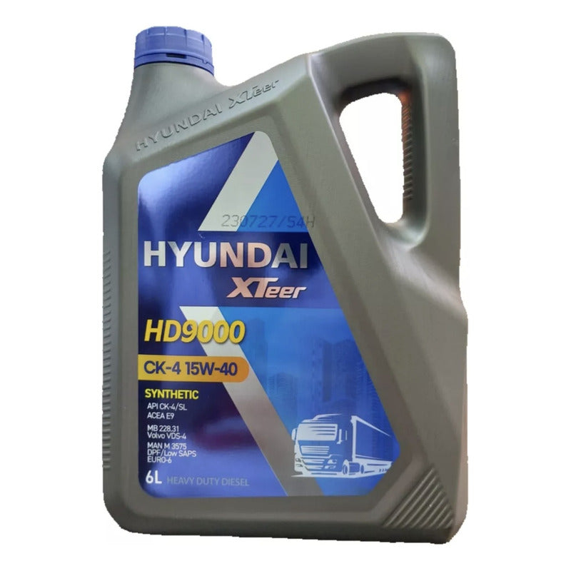 Aceite 15w40 Hyundai Xteer Sintetico 6 Litros , Original