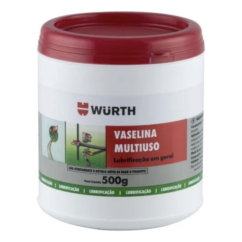 Vaselina Lubricante Multiuso Wurth 500gr Blanco