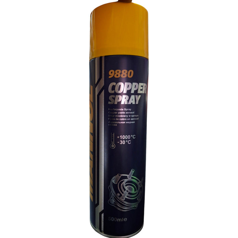 Grasa De Cobre Spray Mannol Alta Temperatura 500ml