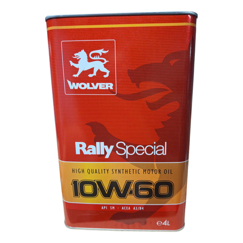 Aceite De Motor 10w60 4 Litros Full Sintético Wolver