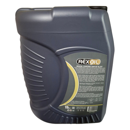 Aceite De Motor 20w50 Rexoil 19 Litros Diésel Y Bencinero