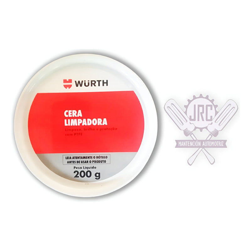 Cera De Limpieza Automotriz Wurth 200ml