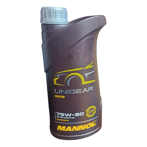 Aceite 75w80 Caja Mecánica Mannol Synthetic