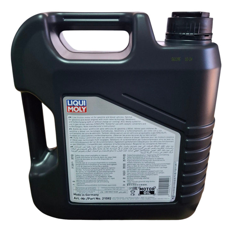 Aceite Motor 5w30 Liqui Moly 4 Litros Leichtlauf Performance