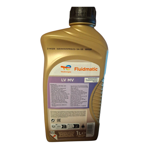 Aceite Atf Transmision Automatica Total 1l Fluidmatic Lv Mv