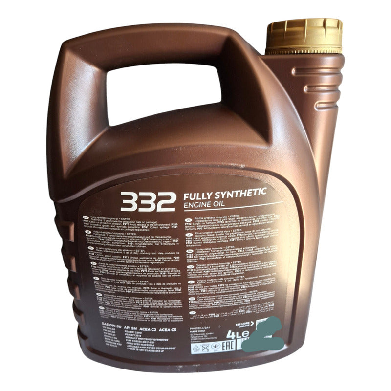 Aceite De Motor 0w30 Full Sintético Alemán 4litros
