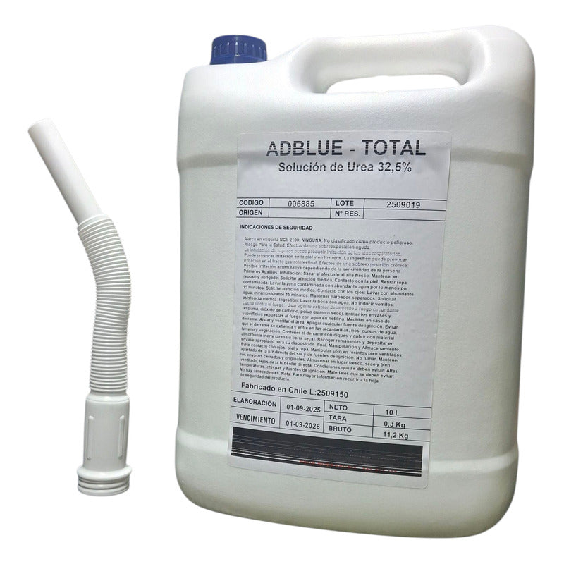 Adblue Total 10 Litros Incoloro