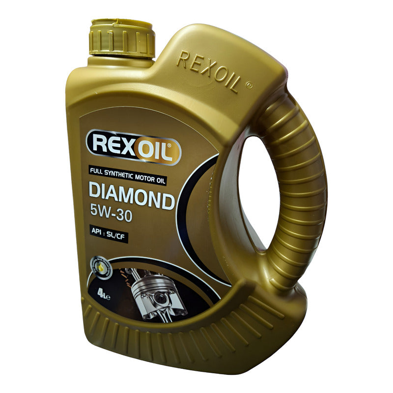 Aceite 5w30 Rexoil 4 Litros Sintético Bencinero Y Diesel
