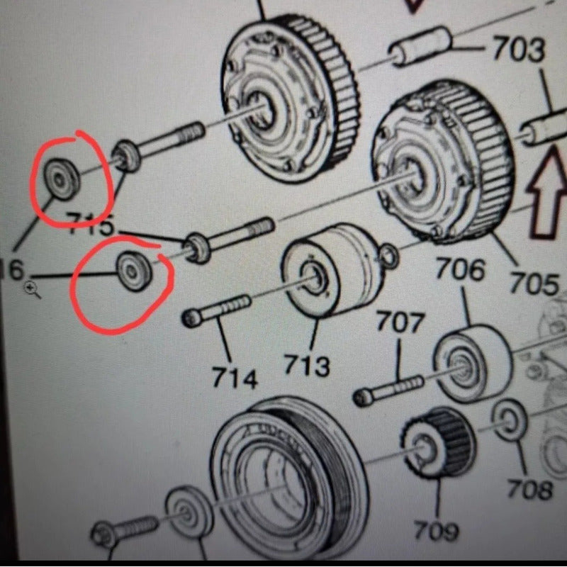 Tapon  Piñon Leva Cruze Sonic Tracker