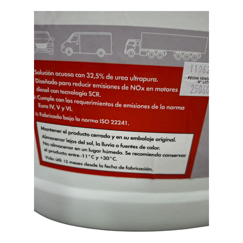 Adblue Wurth 10 Litros Incoloro