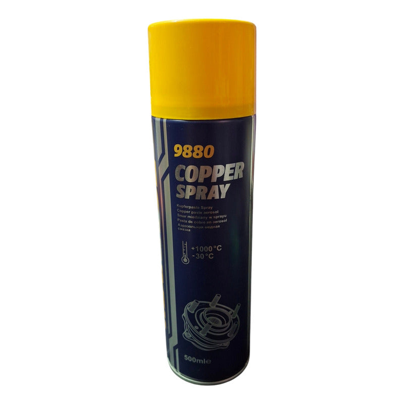 Grasa De Cobre Spray Mannol Alta Temperatura 500ml