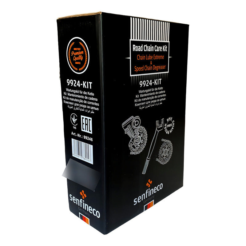 Pack Limpiador Y Grasa Chain Lube Cadena De Moto Senfineco