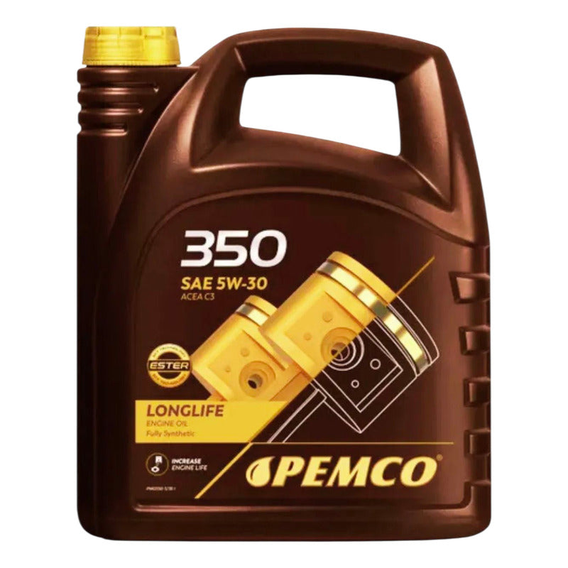 Aceite 5w30 Pemco Aleman 5 Litros Diesel Y Bencinero