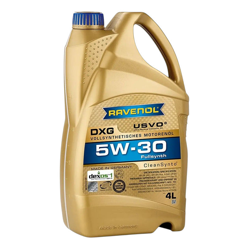 Aceite De Motor 5w30 Ravenol Dxg Sintético Dexos 1 Bencinero