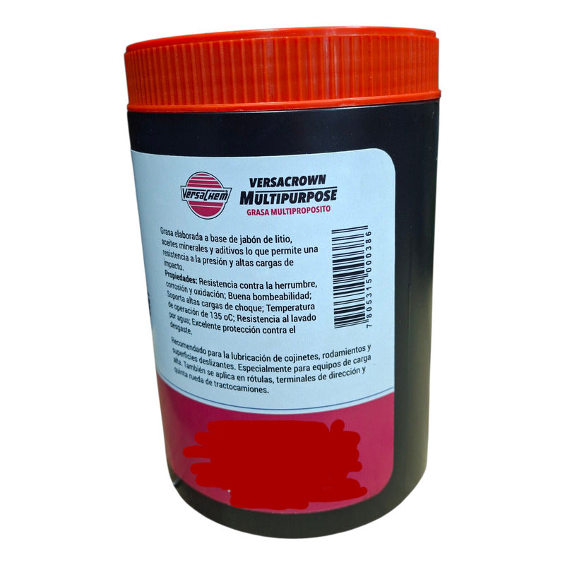 Grasa Roja Multiproposito 800gr Versachem