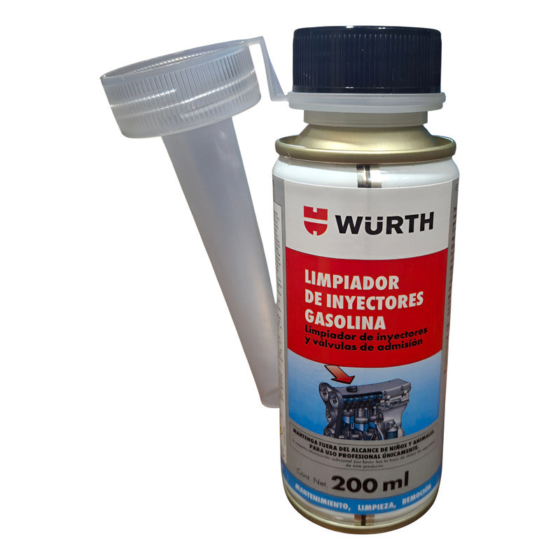 Limpiador Inyectores Wurth 200ml Bencinero
