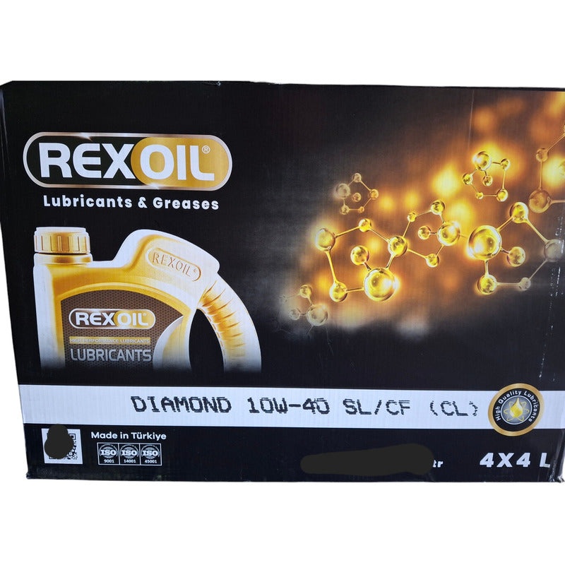 Aceite De Motor 10w40 Rexoil Semi Sintético 4l