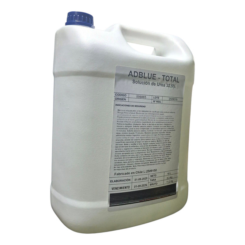 Adblue Total 10 Litros Incoloro