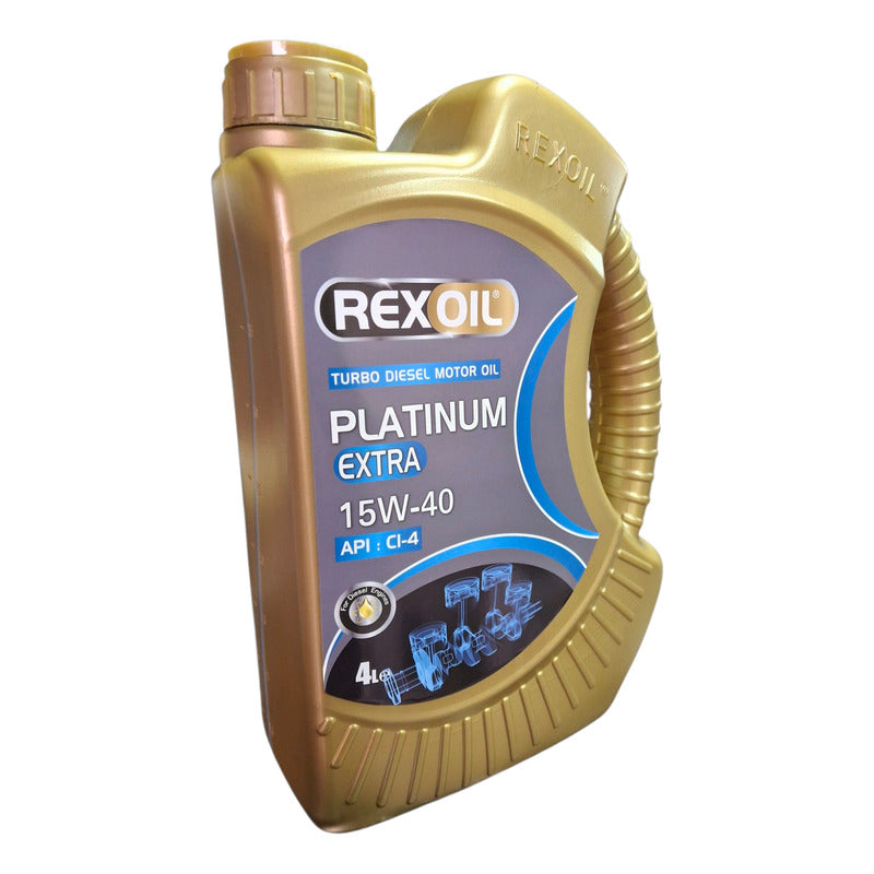 Aceite De Motor 15w40 Bencinero Y Diésel 4 Litros