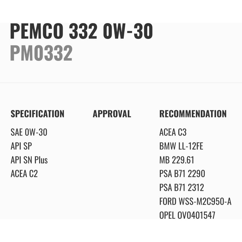 Aceite De Motor 0w30 Full Sintético Alemán 4litros