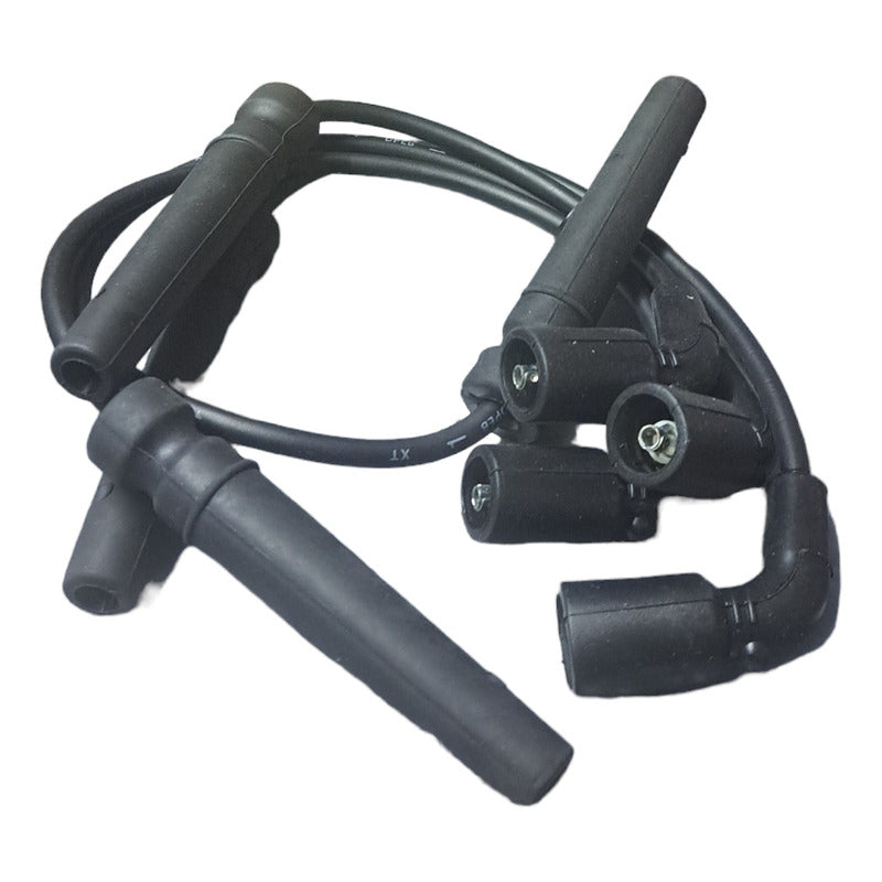 Juego De Cables De Bujías Delphi Chevrolet Aveo1.4 Vivant1.6 Negro
