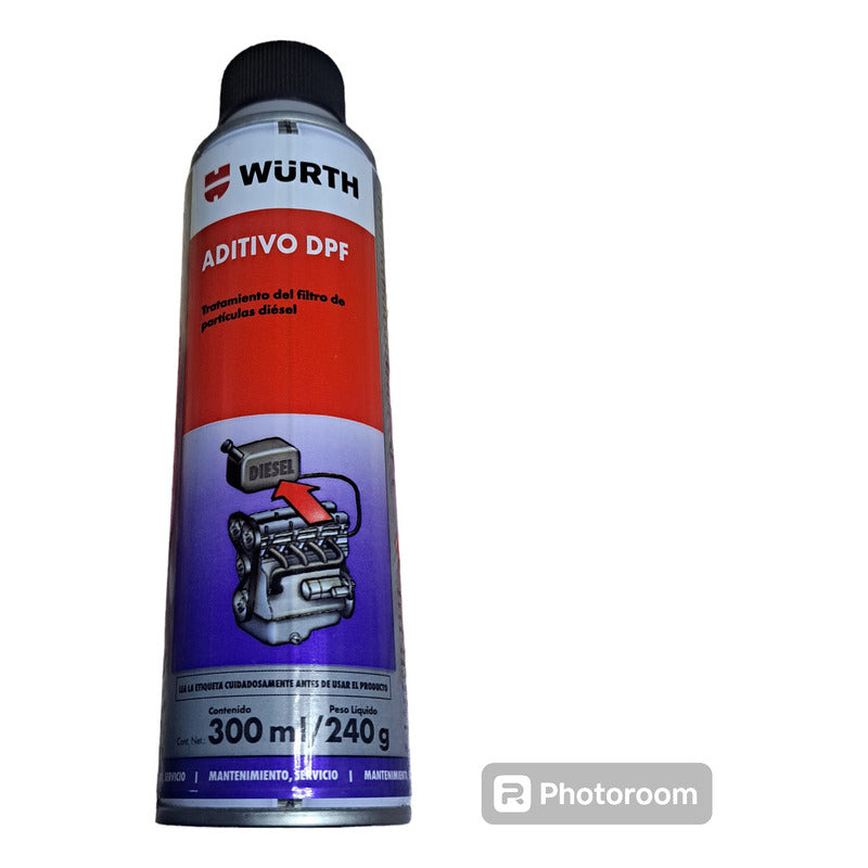 Aditivo Dpf Tratamiento Filtro De Partículas Wurth 300ml
