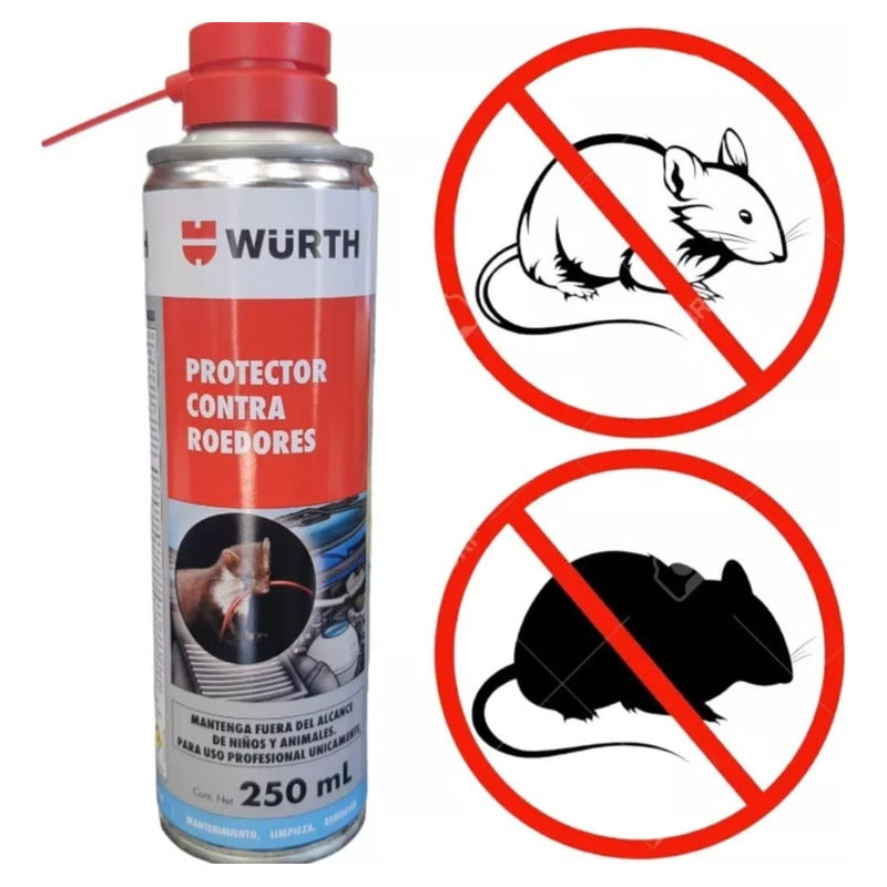 Repelente Ratones Roedores Wurth 250 Anti Mordidas