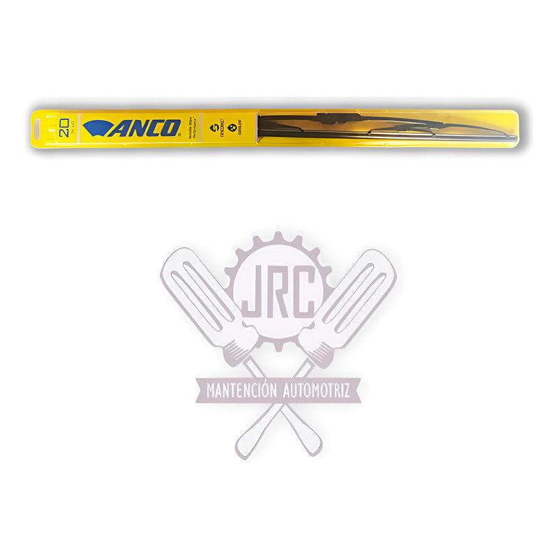 Plumilla Limpia Parabrisas Marca Anco 20 Pulgadas Negro