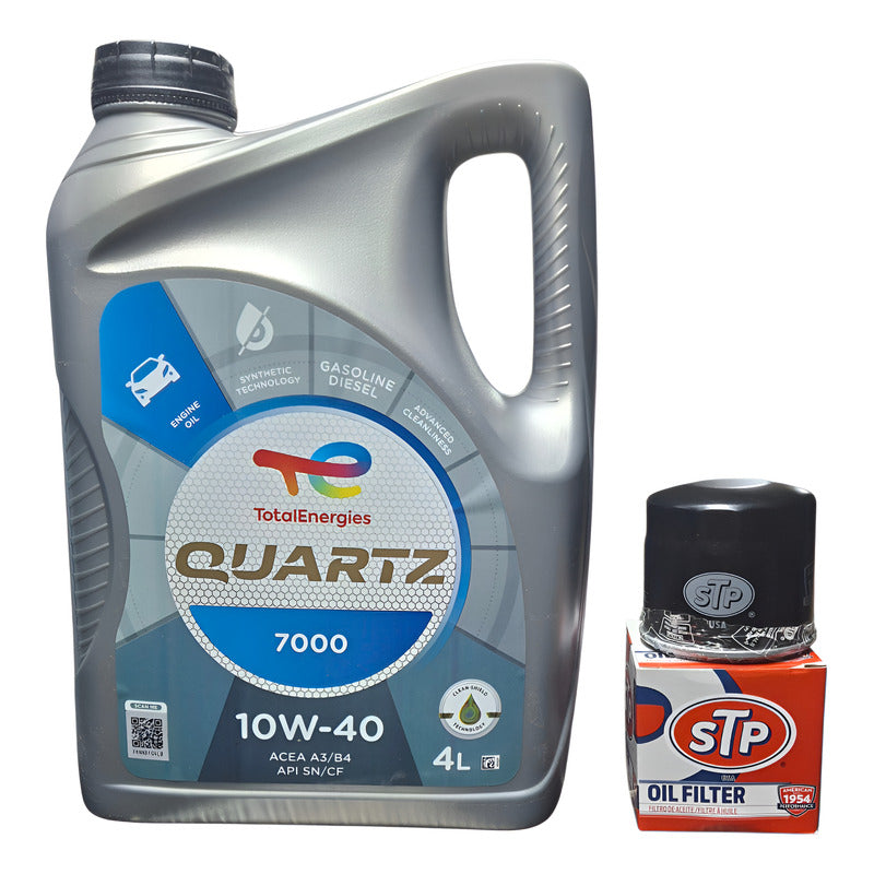 Aceite Total 10w40 +filtro De Aceite Chevrolet Spark Lt Ls