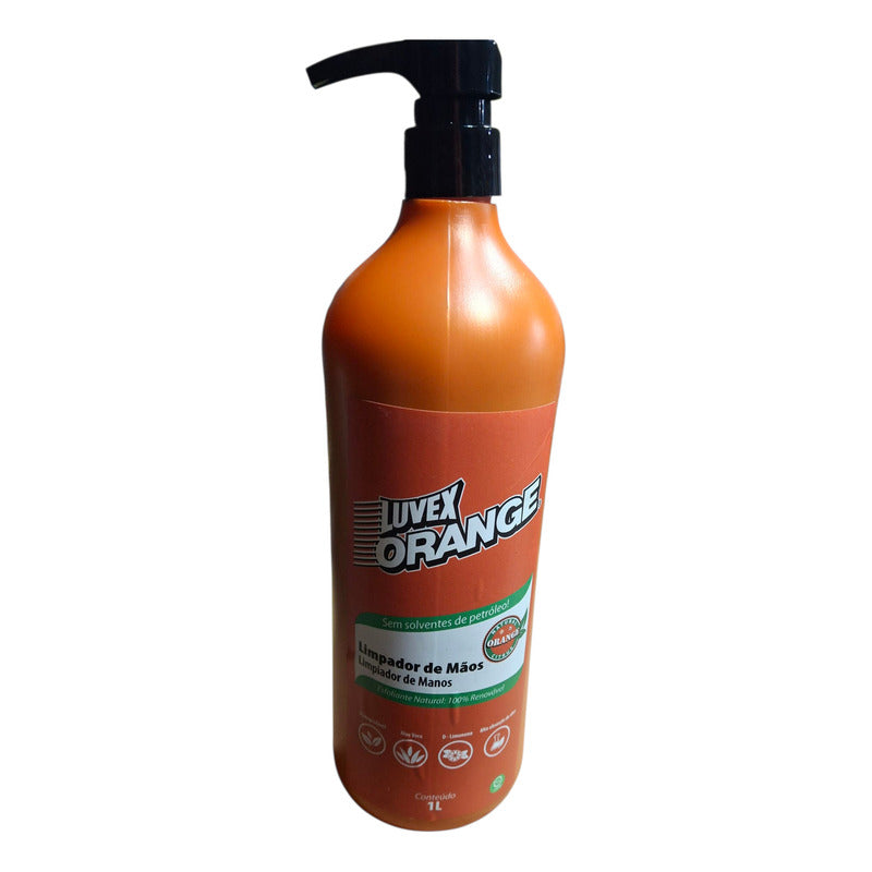 Jabon Mecánica Liquido Lubex Orange 1 Litro